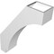Ekena Millwork 5-in. W x 18-in. D x 24-in. H Imperial Architectural Grade PVC Knee Brace BRCP05X18X24IMP - alternate 3